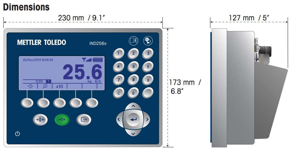Весовой терминал Mettler Toledo IND256x